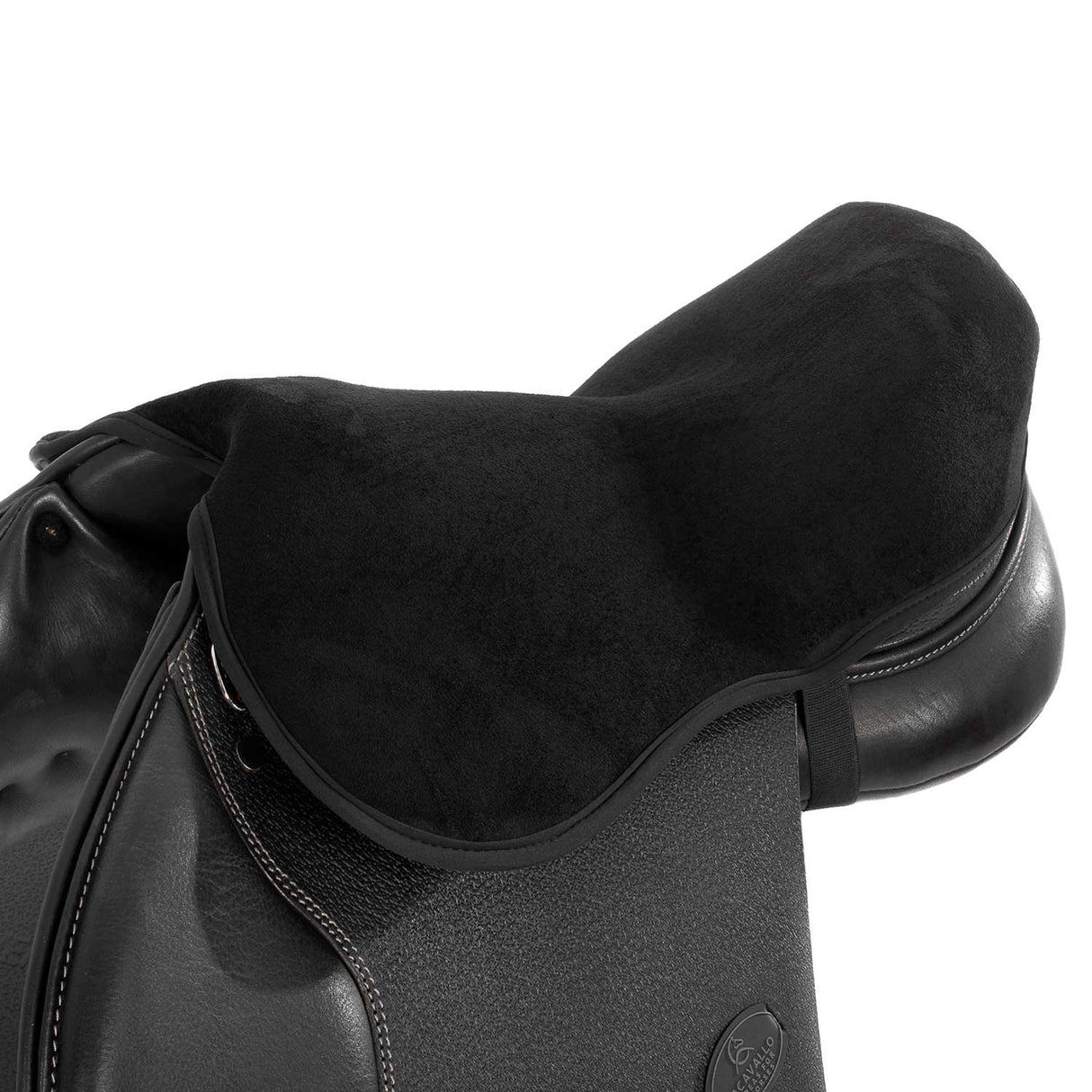 Acavallo Standard Seat Saver Jumping Air Plus Gel-In Dri-Lex 10mm #colour_black