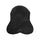 Acavallo Standard Seat Saver Dressage Air Plus Gel-In Dri-Lex 10mm #colour_black