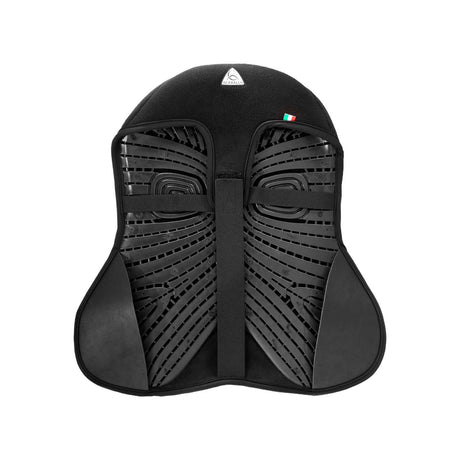 Acavallo Standard Seat Saver Dressage Air Plus Gel-In Dri-Lex 10mm #colour_black