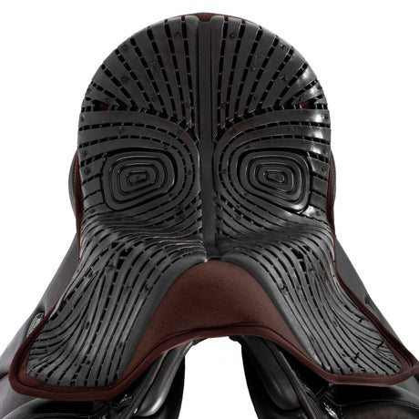 Acavallo Standard Seat Saver Dressage Air Plus Gel-Out Dri-Lex 10mm #colour_brown