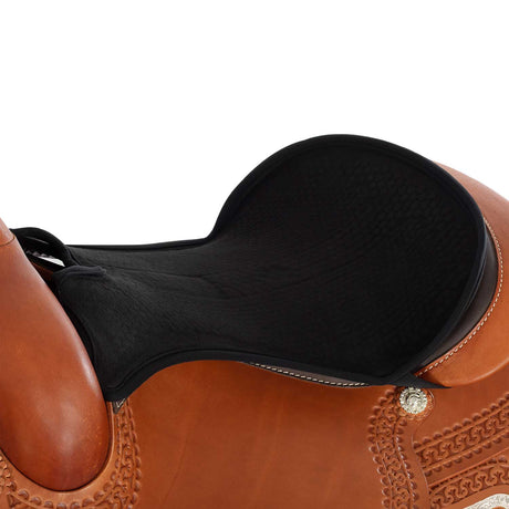 Acavallo Standard Seat Saver Western Classic Gel-In Dri-Lex 10mm #colour_black