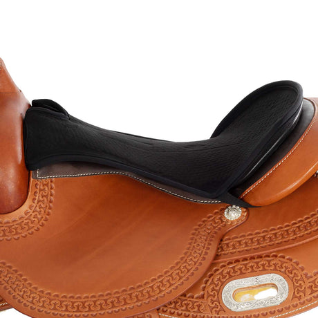 Acavallo Standard Seat Saver Western Classic Gel-In Dri-Lex 10mm #colour_black