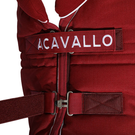 Acavallo 600D Ripstop Stable Rug 500G #colour_burgundy