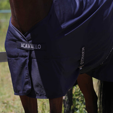 Acavallo Spring Sheet Stable Rug #colour_blue