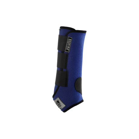 Acavallo Respira Newprene Back Boots Gel Lined #colour_blue