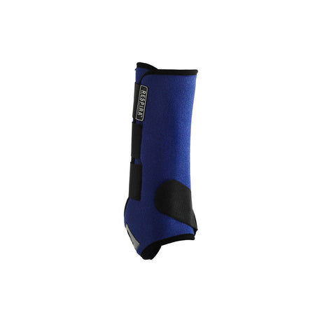 Acavallo Respira Newprene Back Boots Gel Lined #colour_blue
