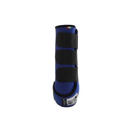 Acavallo Respira Newprene Back Boots Gel Lined #colour_blue
