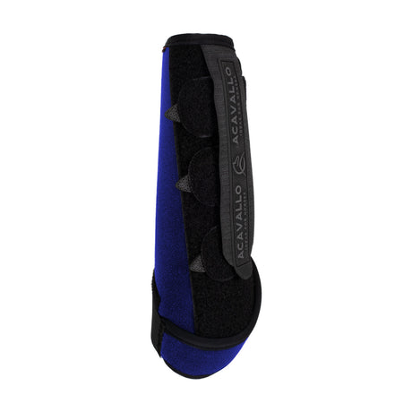 Acavallo Respira Hind Boots Neoprene Classic Gel #colour_blue