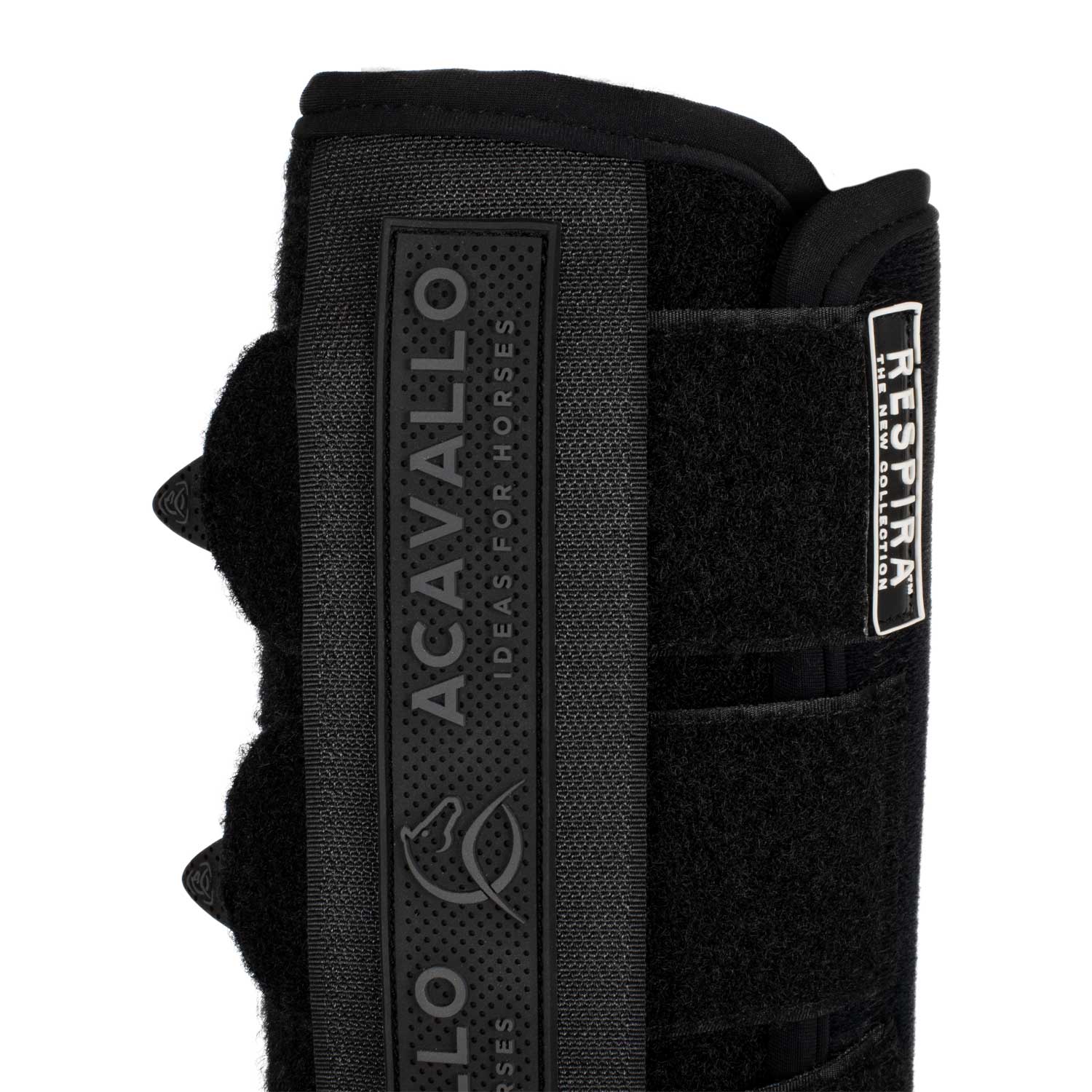 Acavallo Respira Hind Boots Neoprene #colour_black