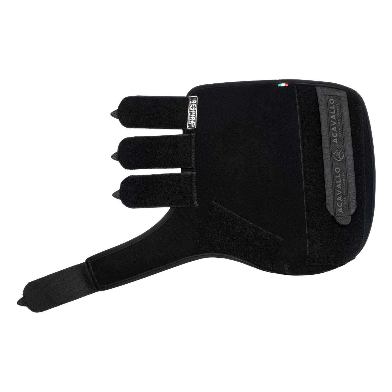 Acavallo Respira Hind Boots Neoprene #colour_black