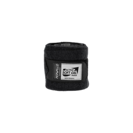 Acavallo Virgin Wool Bandages Classic Gel #colour_black