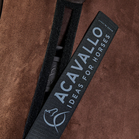 Acavallo Piuma Pad WFS Pocket Suede Flat #colour_brown
