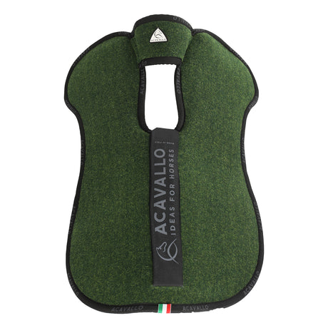 Acavallo Piuma Pad WFS Pocket Double Felt Flat #colour_green