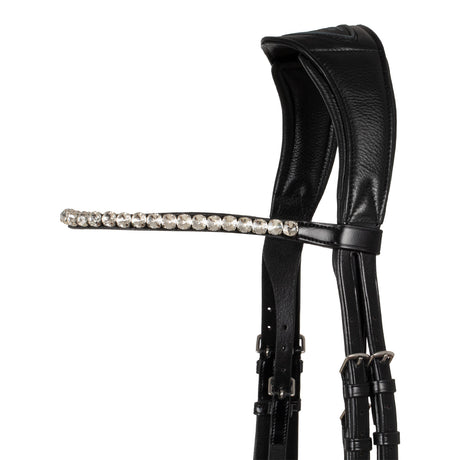 Acavallo Starry Night Calfskin Bridle #colour_black