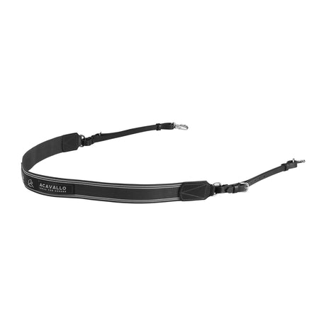 Acavallo Single Breastplate Elastic Band #colour_black