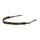 Acavallo Single Breastplate Elastic Band #colour_brown