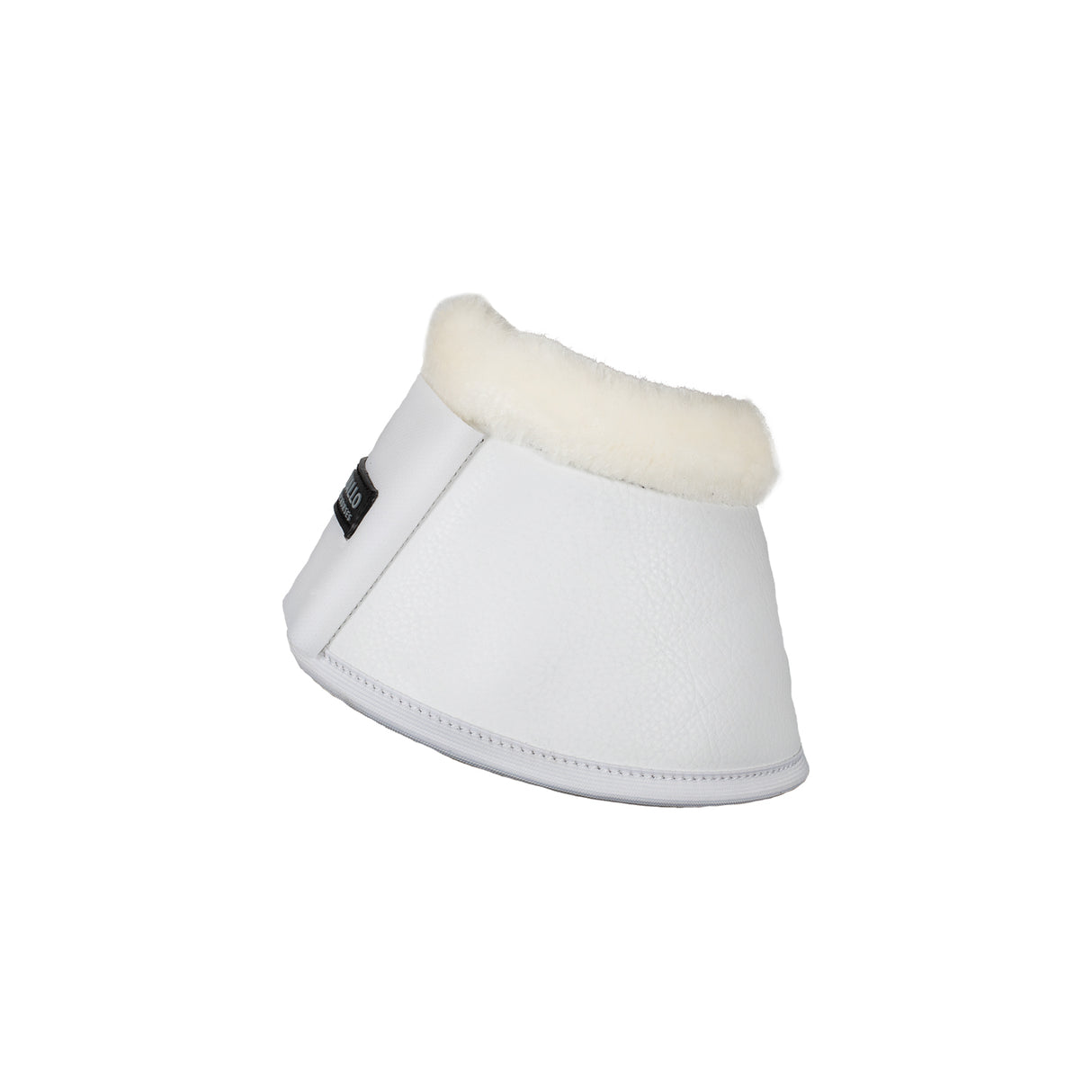Acavallo Eco-Leather Bell Boots Faux Sheepskin & Hook-And-Loop Closure
