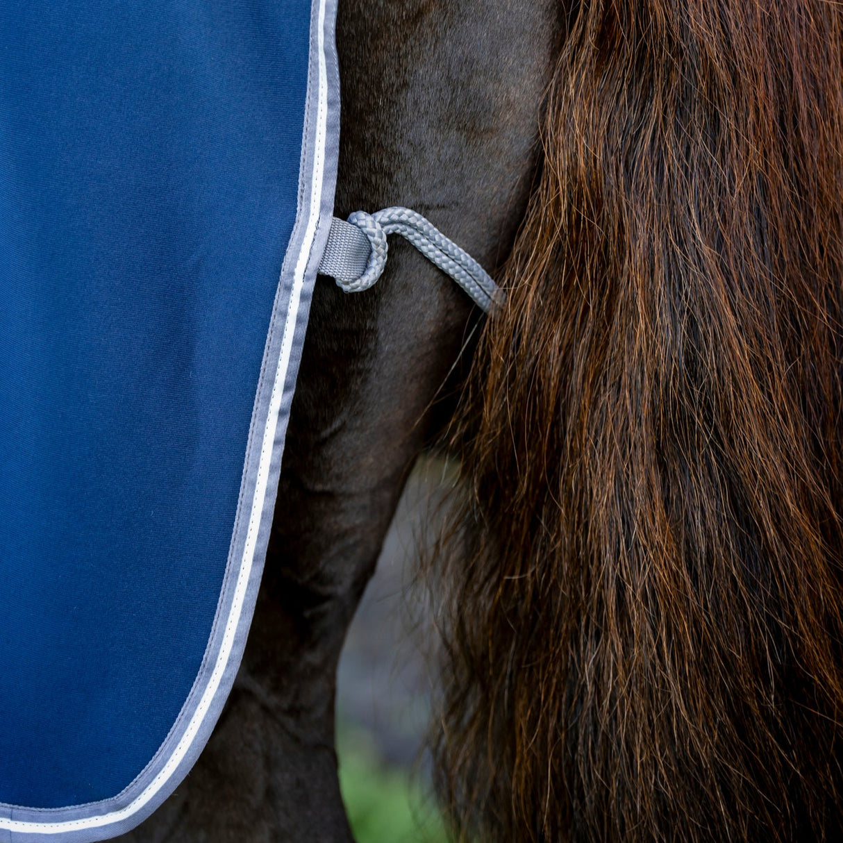 Horseware Ireland Amigo Jersey Cooler #colour_navy-titanium-grey-silver