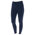 Covalliero Children's Full Grip Riding Tights #colour_dark-navy
