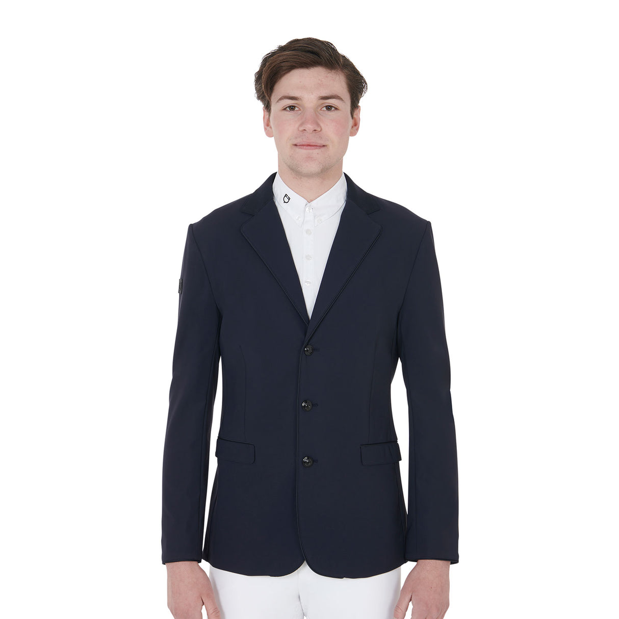 Equestro Men's Competition Jacket With Three Buttons