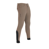 Equestro Men's Slim Fit Grip Breeches With Logo