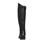 Equestro Unisex Gaiters Elastic Band With Logos #colour_black