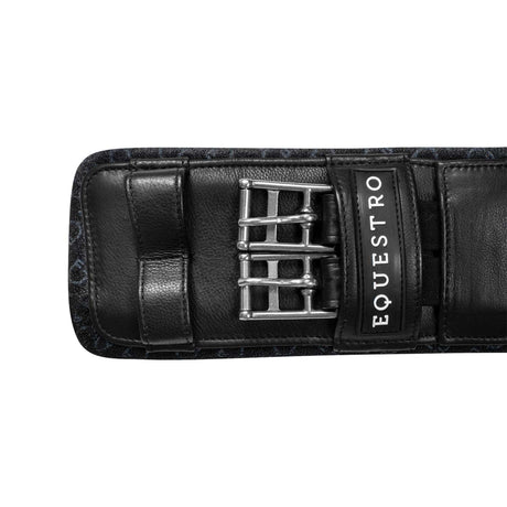 Equestro Shaped Dressage Girth #colour_black