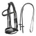 English bridle with anatomical noseband