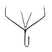 LEATHER BREASTPLATE WITH ELASTIC INSERTS & REMOVABLE MARTINGALE