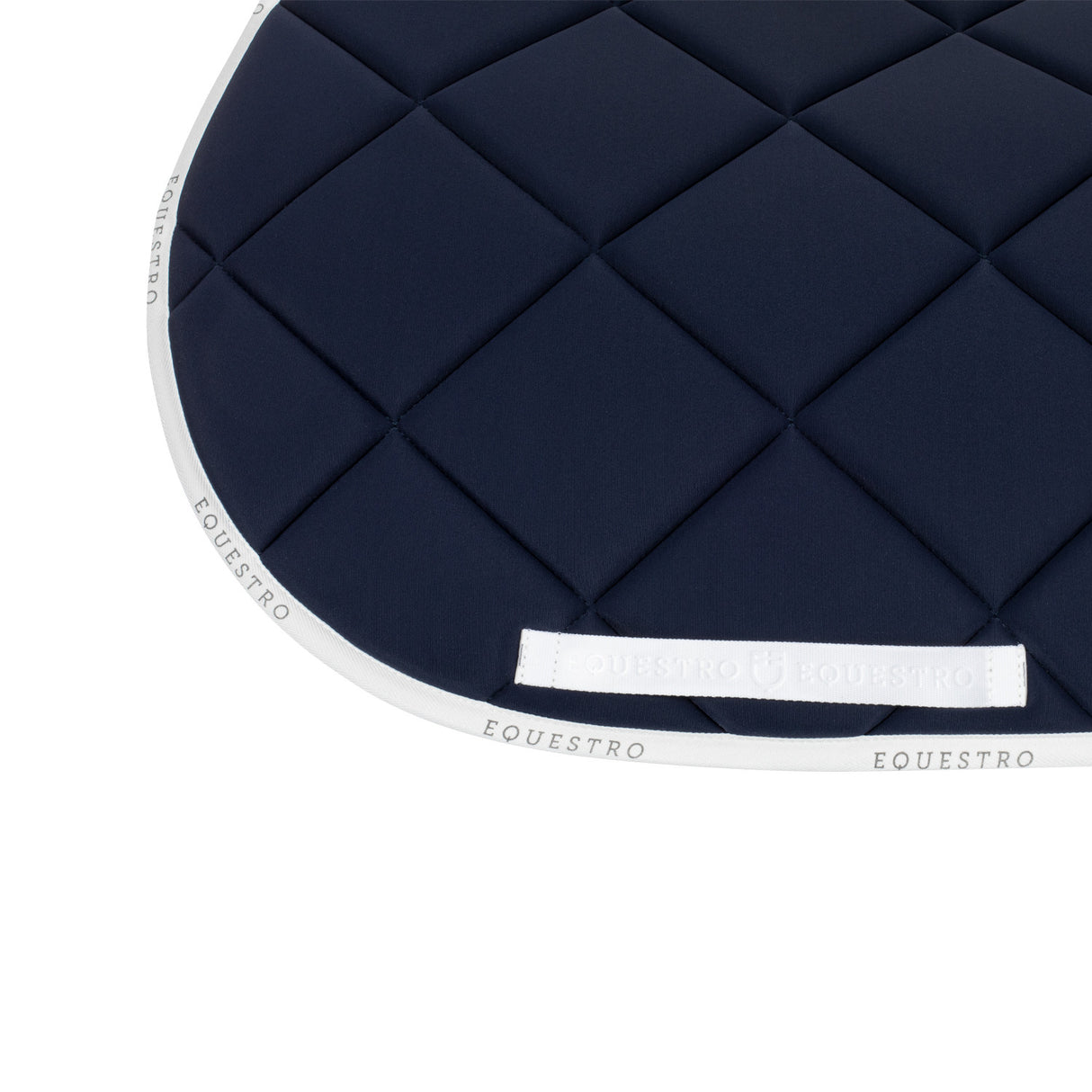 Jumping saddle pad technical fabric with logo