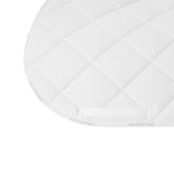 Jumping saddle pad technical fabric with logo