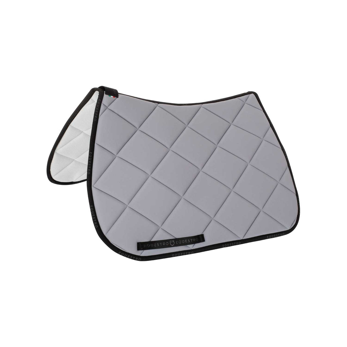 Jumping saddle pad breathable technical fabric