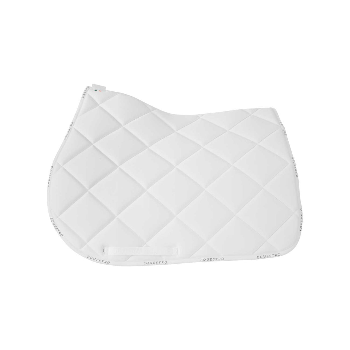 Jumping saddle pad breathable technical fabric