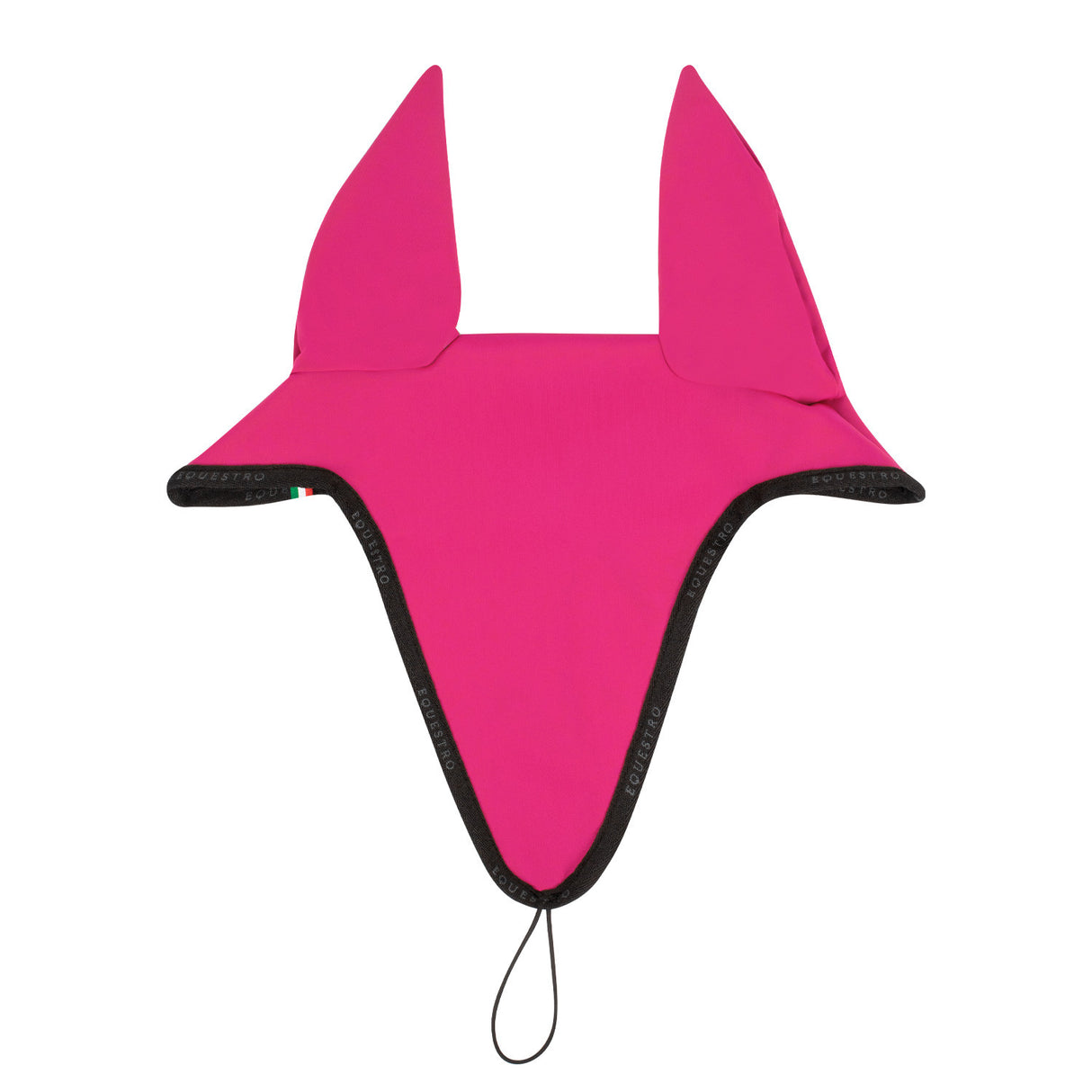 Fly veil in technical fabric with noseband attachment
