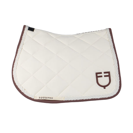 Braided cord jumping saddle pad