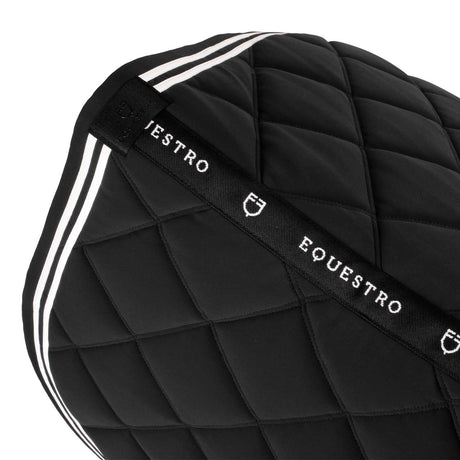 Double Stripes jumping saddle pad in technical fabric