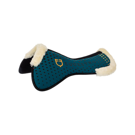 Ecowool memory foam pad with silicone grip and logo