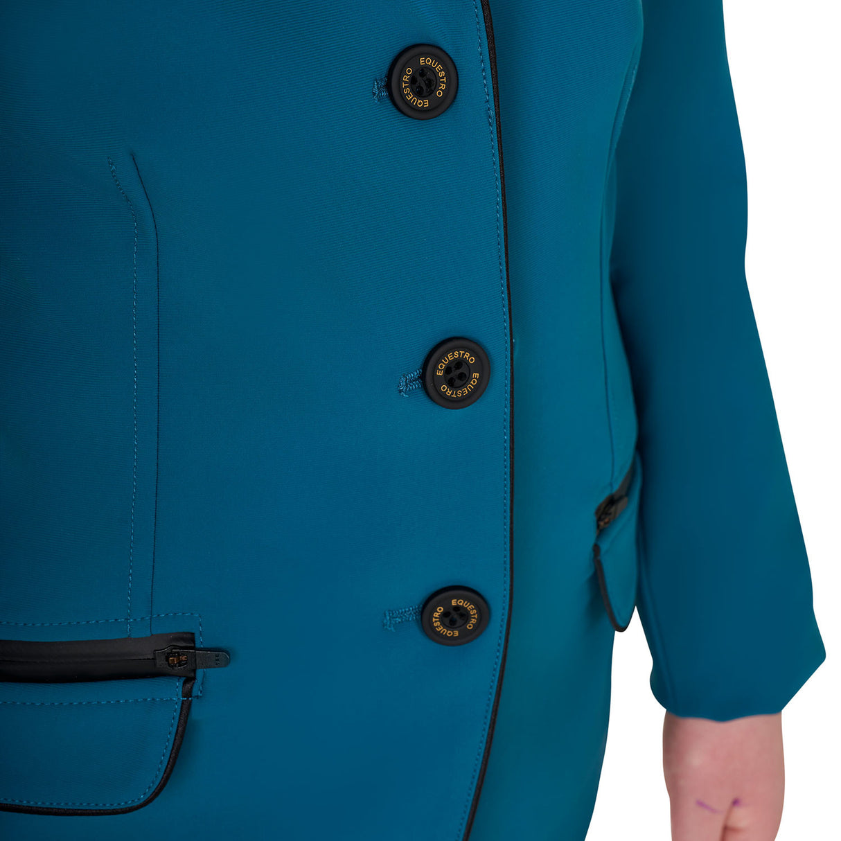 Girls' competition jacket in technical fabric