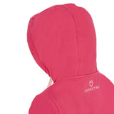 Girls' hoodie with front zip