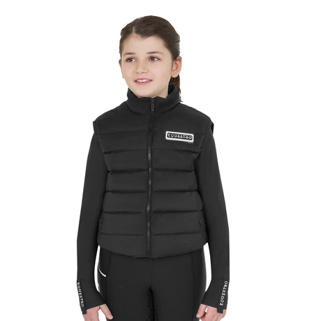 Girls' technical nylon vest