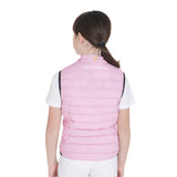Equestro Kids' Vest In Technical Fabric #colour_purple-pink