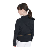Kids' slim fit softshell jacket in technical fabric