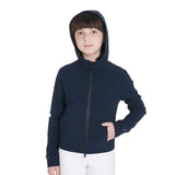Kids' slim fit softshell jacket in technical fabric