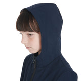 Kids' slim fit softshell jacket in technical fabric