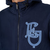 Men's EQ hoodie with front zip
