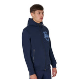 Men's EQ hoodie with front zip