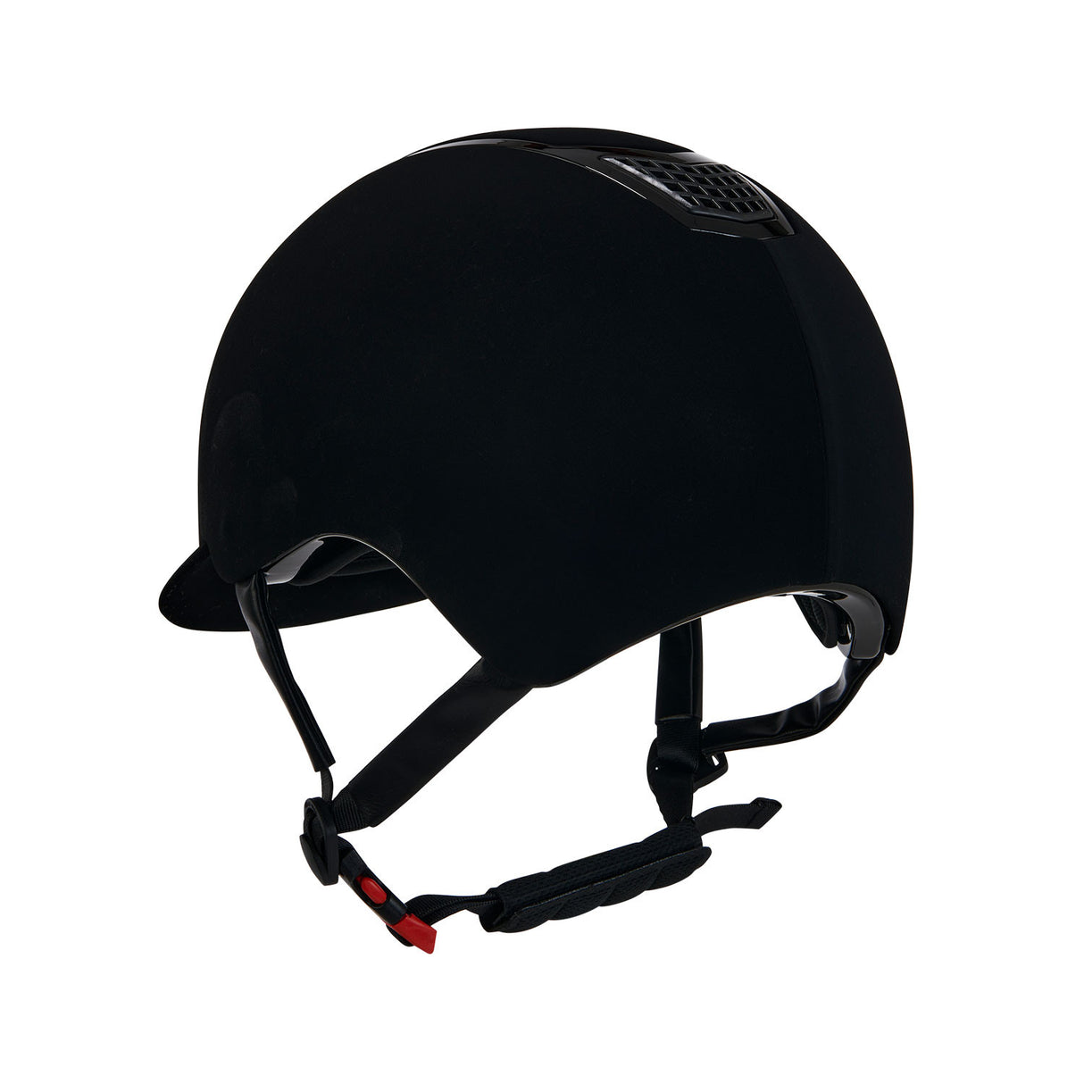 Helmet with colored velvet frame