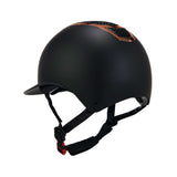 Equestro Helmet With Rhinestones And Wide Visor