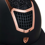 Equestro Helmet With Rhinestones And Wide Visor
