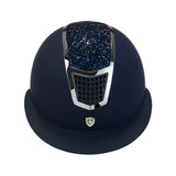 Equestro Helmet With Rhinestones And Wide Visor